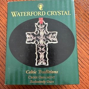 Waterford Crystal Celtic Traditions Cross Ornament